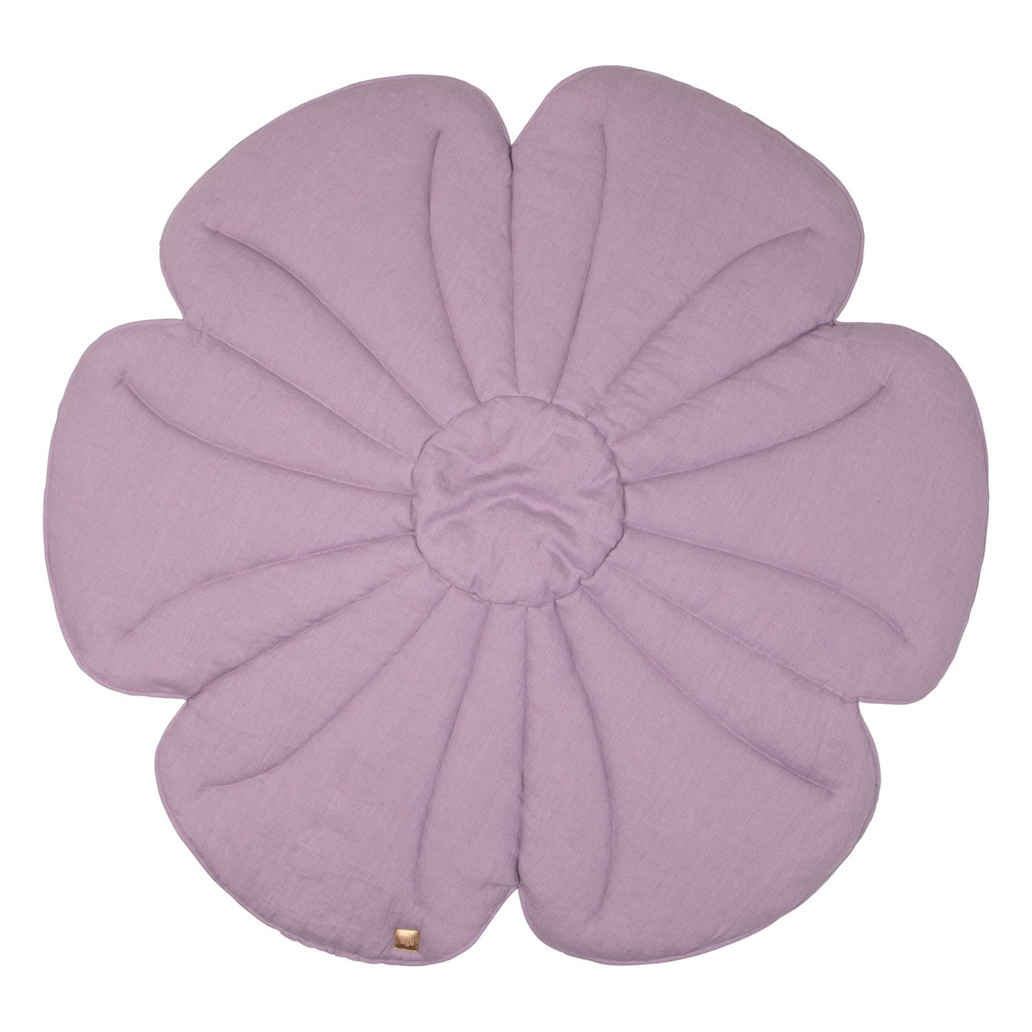 Linen "Lavender" Flower Mat