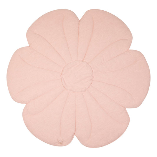 Linen "Light pink lily" Flower Mat