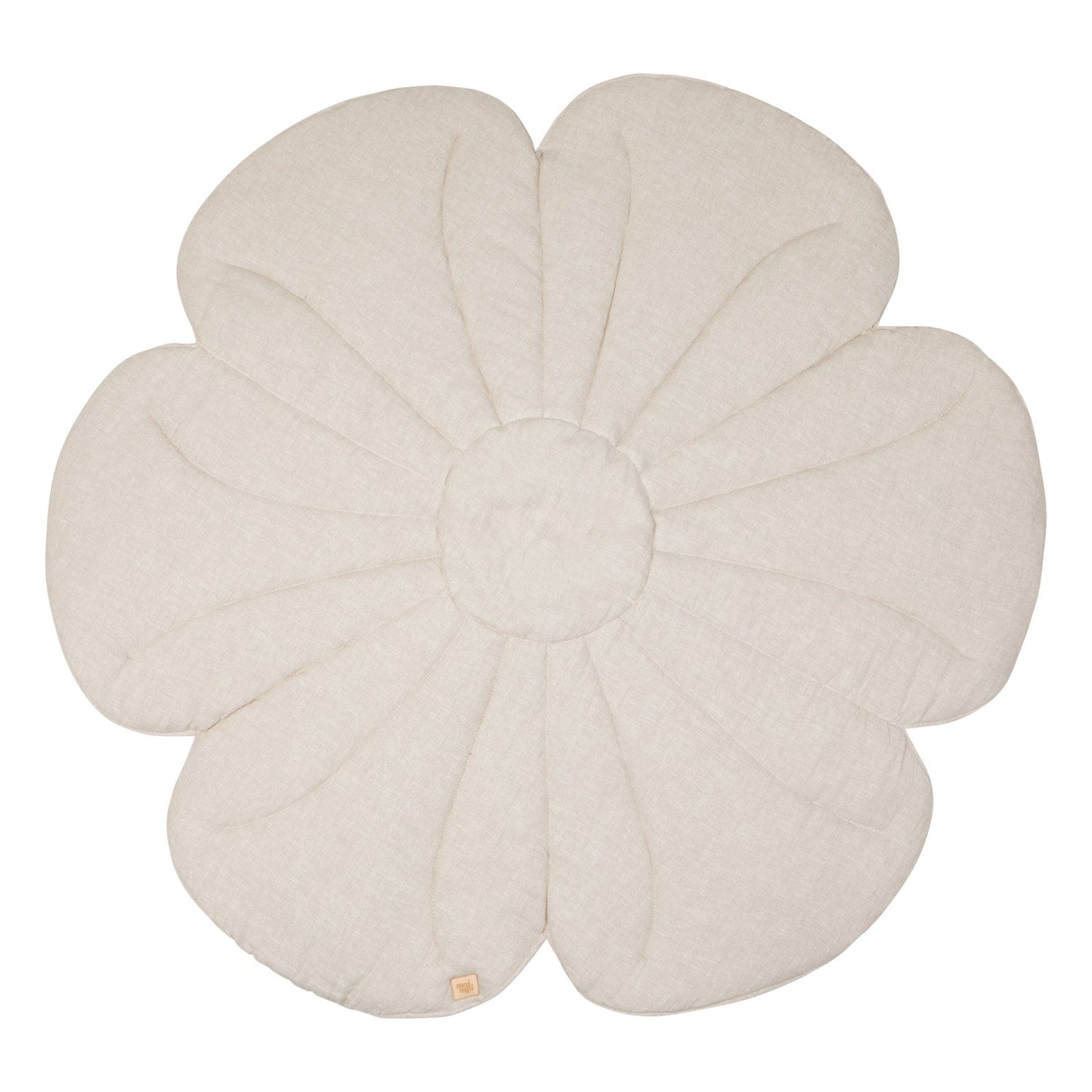 Linen "Sandy lily" Flower Mat