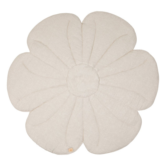 Linen "Sandy lily" Flower Mat