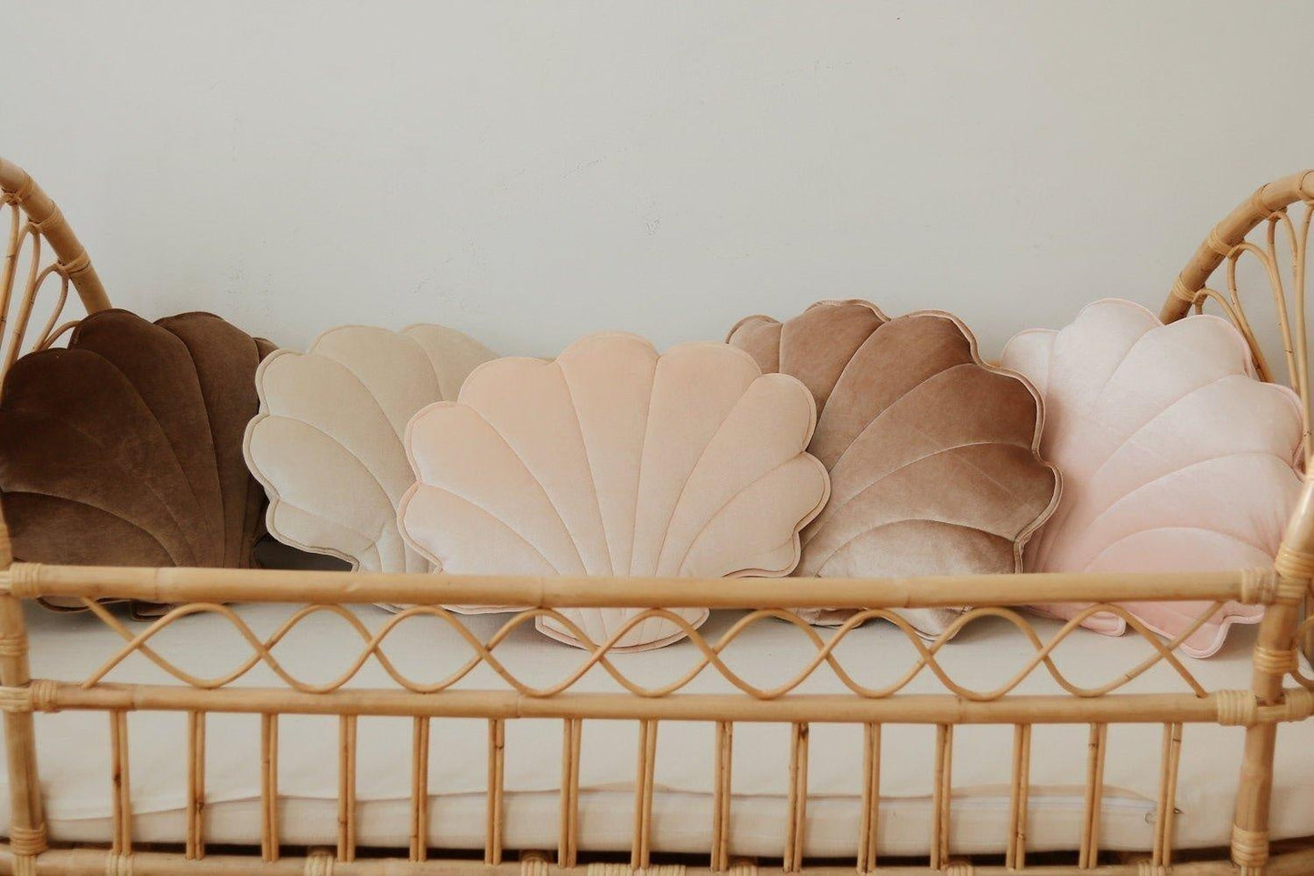 “Apricot Pearl” Velvet Shell Pillow