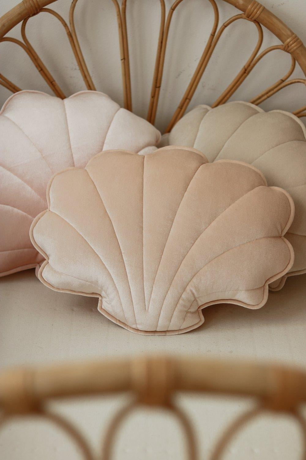 “Apricot Pearl” Velvet Shell Pillow