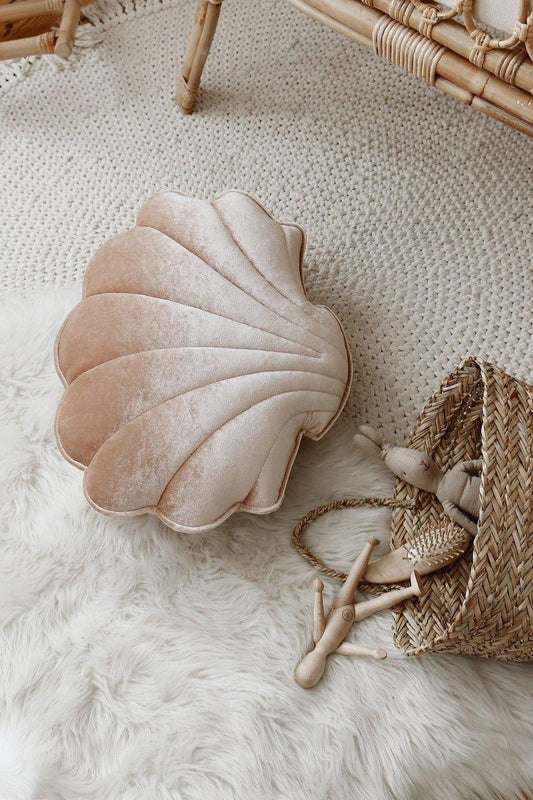 “Beige Pearl” Velvet Shell Pillow