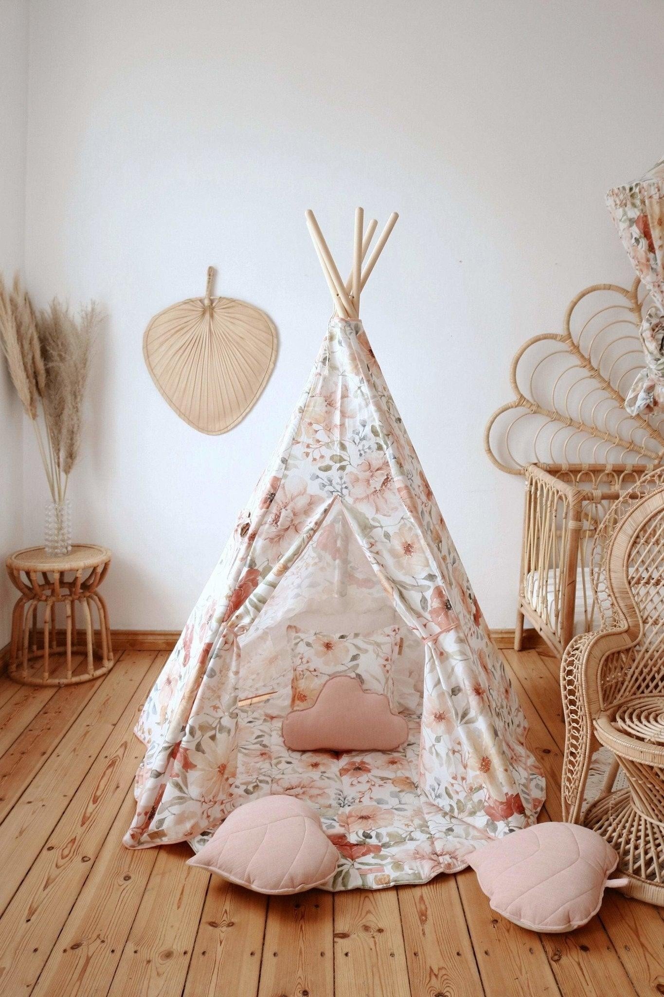 “FLOWER POWER” Teepee Tent