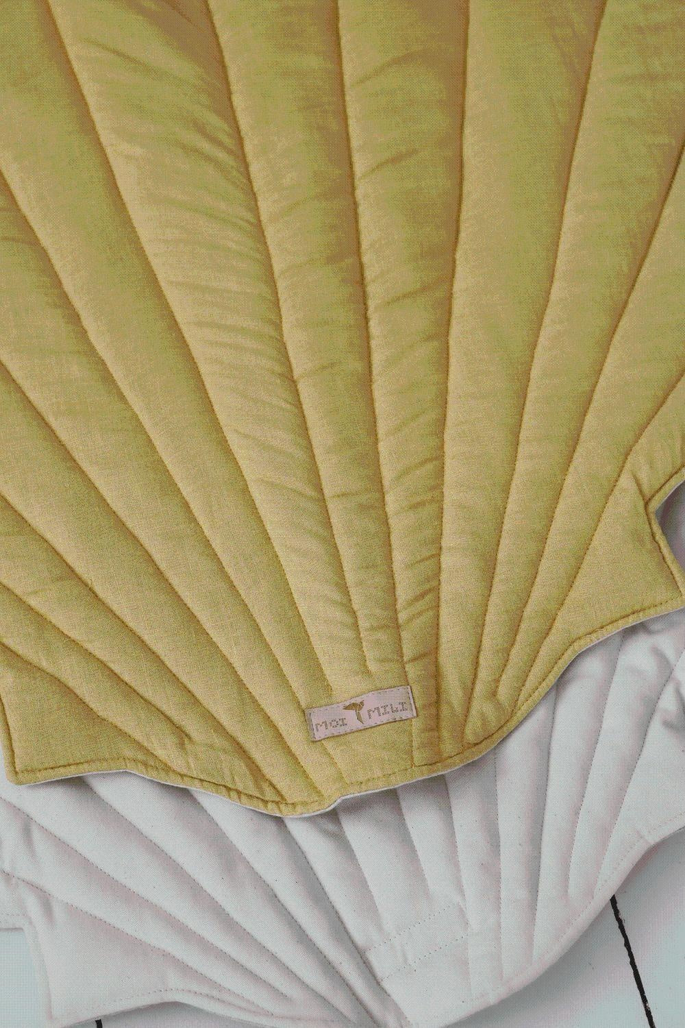 “Honey” Linen Shell Mat