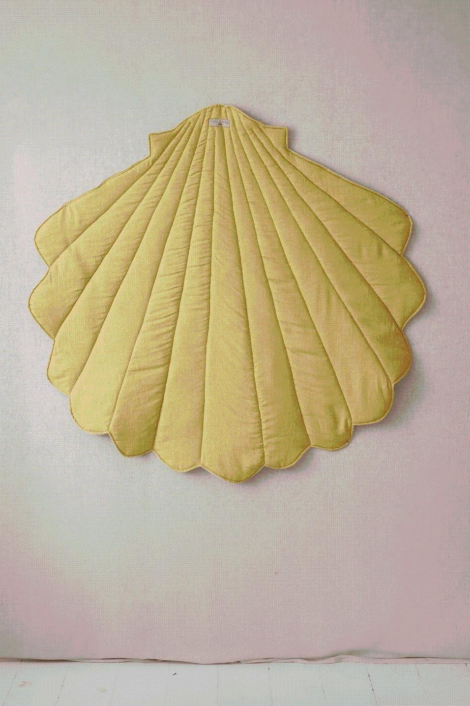 “Honey” Linen Shell Mat