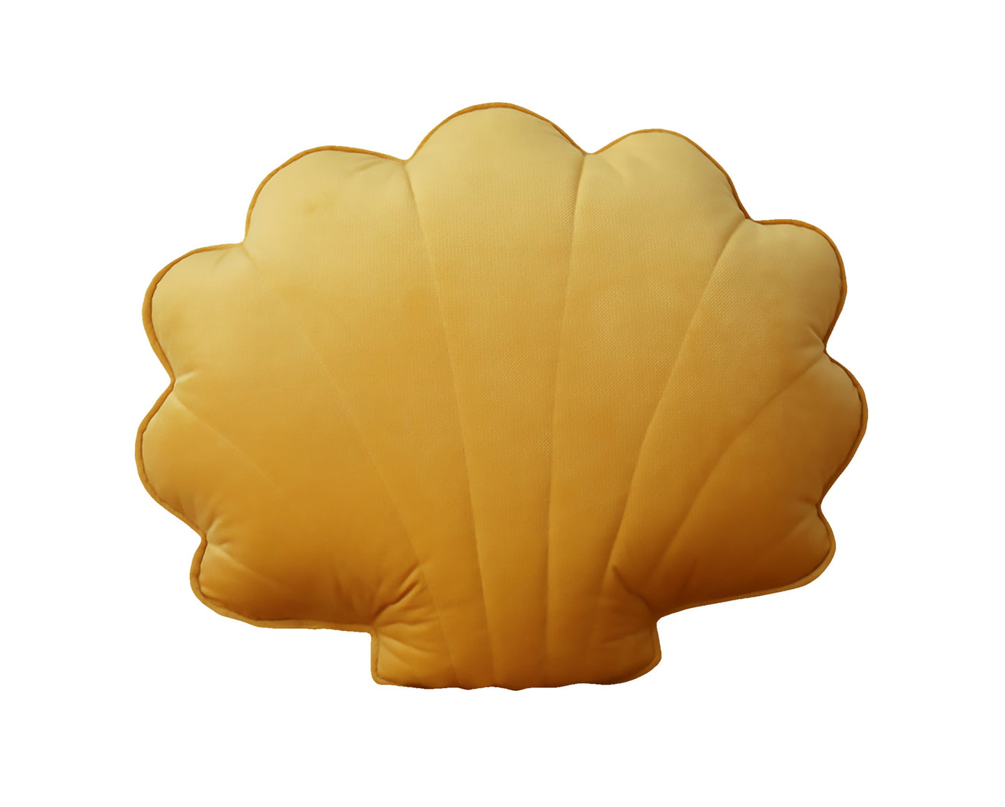 Large Velvet “Honey” Shell Pillow