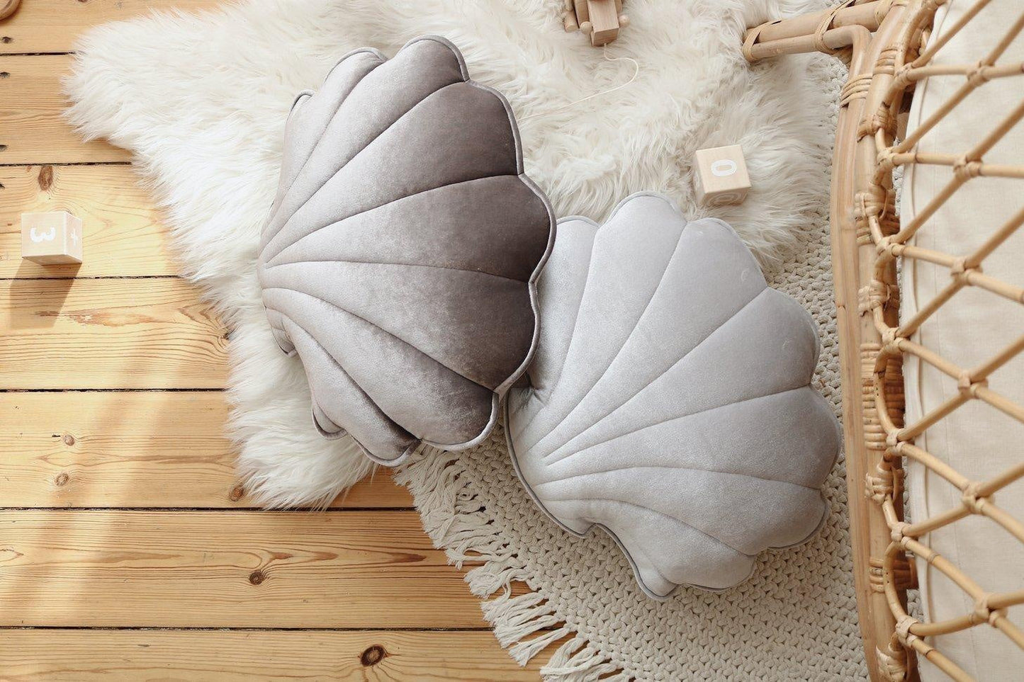 “Silver Pearl” Velvet Shell Pillow